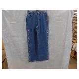 NEW WOMENS WIDE LEG JEANS *6 *G BY GIULIANA