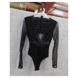 WOMENS BODY SUIT TOP *M/6 *SHEIN