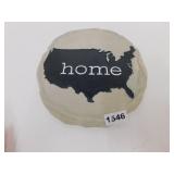 NEW RESIN GARDEN STONE/WALL PLAQUE *HOME USA