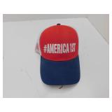 NEW ONE SHOT TRUCKER HAT *# AMERICA 1ST *ADJUSTABL
