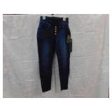 NEW WOMENS STRETCH JEANS *PXXS *DG2