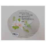 NEW RESIN GARDEN STONE / WALL PLAQUE *DREAM BIG
