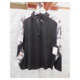 NEW L MENS 1/4 ZIP WICKING TOP SPORTS ILLUSTRATED