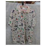 NEW MENS BEACH COLLAR SHIRT *XXL BY FRESTYLE