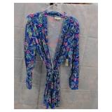 NEW WOMENS PAISLEY ROBE *MED *BOBBIE BROOKS