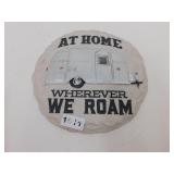 NEW RESIN GARDEN STONE / WALL PLAQUE *HOME *CAMPER