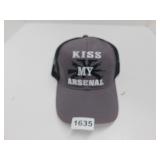 NEW KISS MY ARESENAL HAT *ADJUSTABLE *ADULT