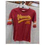 WOMENS MINNESOTA GOPHERS TEE *M *100% COTTON