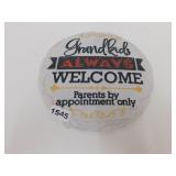 NEW RESIN GARDEN STONE/WALL PLAQUE *GRANDKIDS