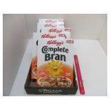CEREAL LOT *KELLOGG'S COMPLETE BRAN