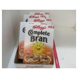 CEREAL LOT *KELLOGG'S COMPLETE BRAN