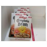 CEREAL LOT *KELLOGG'S COMPLETE BRAN