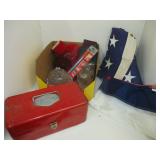 Flag, Tacklebox, Flares and More