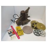 Super 8 Projector, Reels and Films