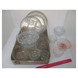Clear Glass and Crystal Lot