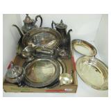 Silver Plate Serving Dishes
