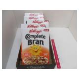 CEREAL LOT *KELLOGG'S COMPLETE BRAN