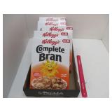 CEREAL LOT *KELLOGG'S COMPLETE BRAN