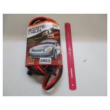 NEW 12' BOOSTER CABLES  *COMPACT AVERAGE DUTY