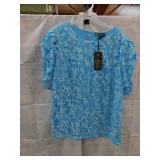 NEW WOMENS 1X CASUAL DRESS TOP *DG2