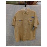 NEW MENS LARGE VENTED 'FISHING' SHIRT *FRESTYLE