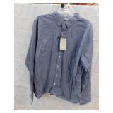 NEW MENS XL VAN HEUSEN COLLAR DRESS SHIRT