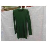 WOMENS SMALL TURTLE NECK SWEATER DRESS