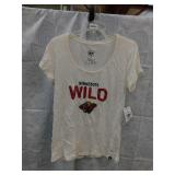 NEW WOMENS LARGE TEE *NHL MINNESOTA WILD