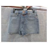 NEW WOMENS JEAN SHORTS *00/24R *UNIVERSAL THREADS