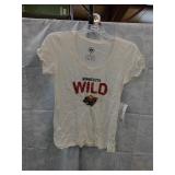NEW WOMENS LARGE TEE *NHL MINNESOTA WILD