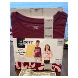 New Members Mark girls 2 pack shirts size 4/5
