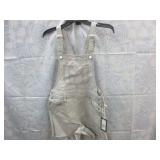 NEW WOMENS JEAN SHORTALLS SIZE 2