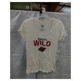 NEW WOMENS LARGE TEE *NHL MINNESOTA WILD