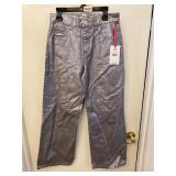 New Justice girls pleather pants size 12