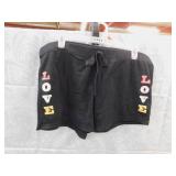 WOMENS LOVE XL SWEAT SHORTS