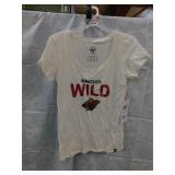 NEW WOMENS MEDIUM TEE *NHL MINNESOTA WILD