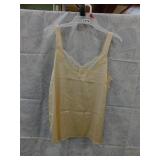 WOMENS SATIN / LACE CAMI TOP *TWRHLL *MEDIUM