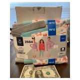 New Members Mark girls 3 pack capri leggings 10/12