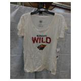 NEW WOMENS LARGE TEE *NHL MINNESOTA WILD