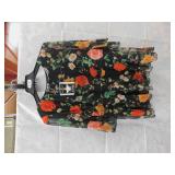 NEW WOMENS PETITE MED FLORAL TOP BY ANTTHONY