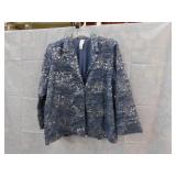 WOMENS LARGE SEQUIN BLAZER JACKET *WYNNE LAYERS