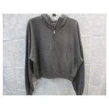 WOMENS S HOLLISTER 1/2 ZIP SWEATSHIRT