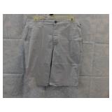 NEW MENS FLAT FRONT KHAKI SHORTS *SIZE 28