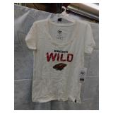 NEW WOMENS LARGE TEE *NHL MINNESOTA WILD