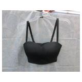 NEW WOMENS LRG BRA *RHONDA SHEAR *REMOVABLE STRAPS