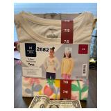 New Members Mark girls 2 pack shirts size 7/8