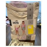 New Members Mark 4 piece playwear set size 5