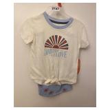 New Wonder Nation toddler 2 piece outfit size 2T