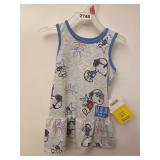 New Snoopy toddler girls dress size 18M