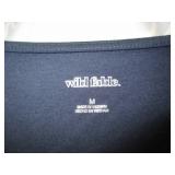 NEW JUNIORS LONG SLEEVE MED TOP WILD FABLE
